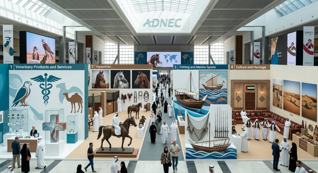 What are the four new sectors introduced at ADIHEX 2025?