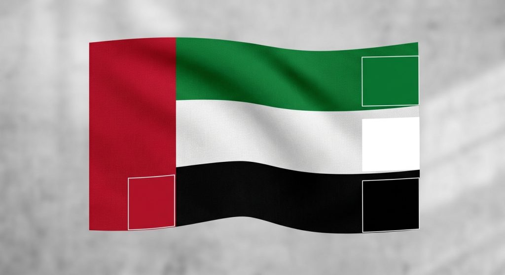 flag of the united arab emirates